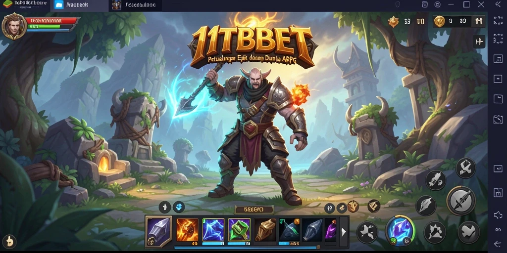 Gameplay menegangkan dalam dunia ARPG 11TBET.