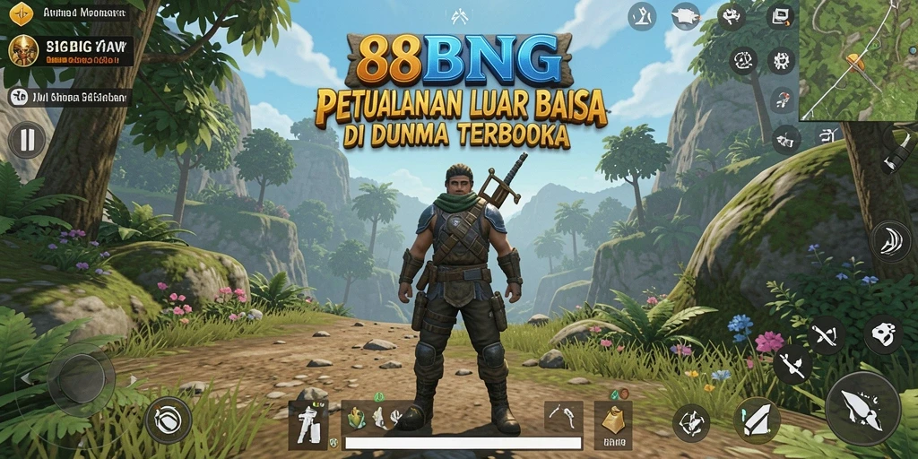 Tangkapan layar menarik dari gameplay Open World 88BIG.