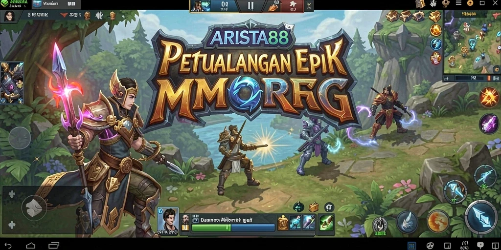 Gameplay seru di ARISTA88 menunjukkan pertarungan mendebarkan.