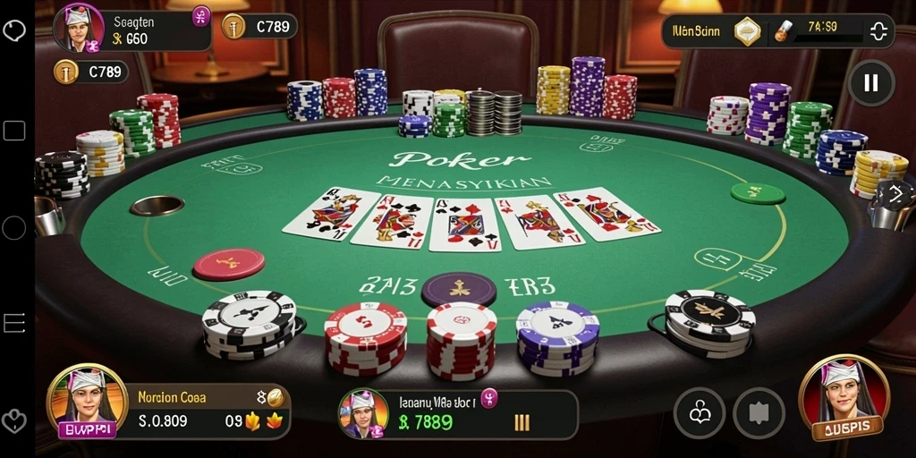 Tampilan menarik dari gameplay C789 yang mendebarkan.