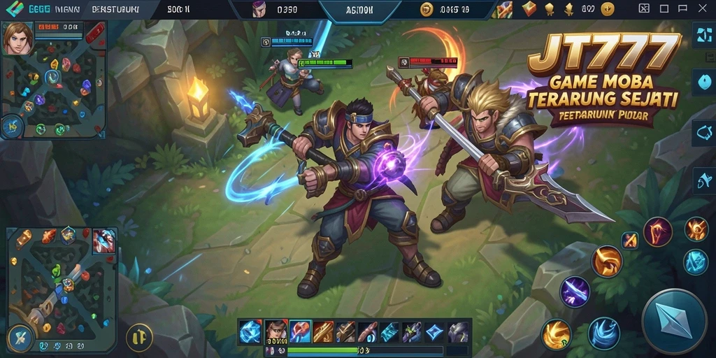 Tampilan gameplay JT777 yang mendebarkan dan penuh aksi.