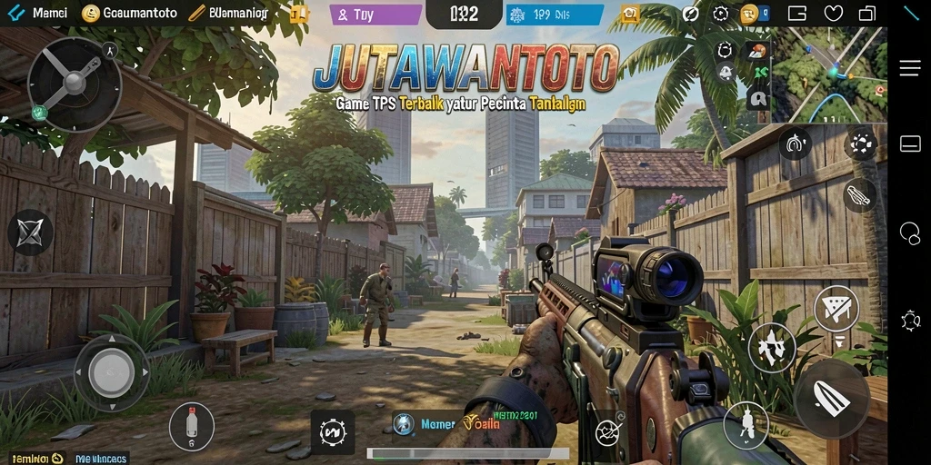 Tampilan gameplay seru JUTAWANTOTO yang menampilkan aksi mendebarkan.