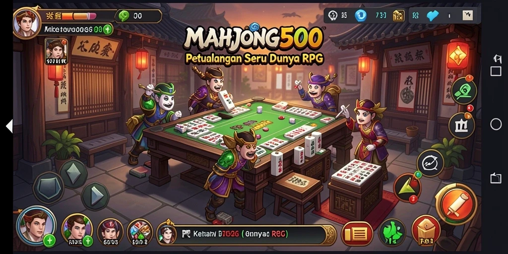 Tampilan gameplay RPG yang menantang dan penuh strategi.