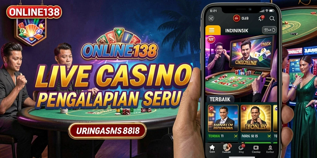 Tampilan gameplay menarik dari ONLINE138 dengan dealer langsung.