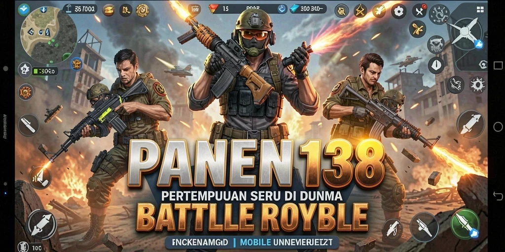 Tampilan seru aksi pertempuran di PANEN138 saat pemain bertarung.