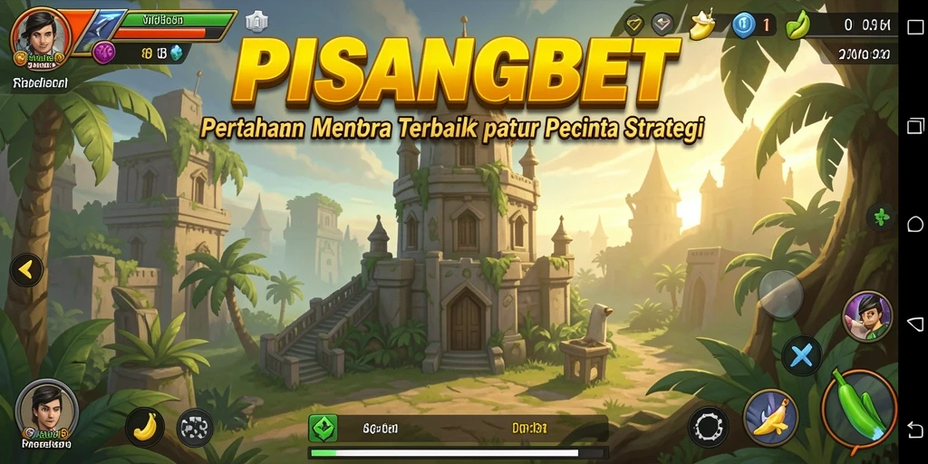 Screenshot PISANGBET menampilkan aksi seru di gameplay Tower Defense.