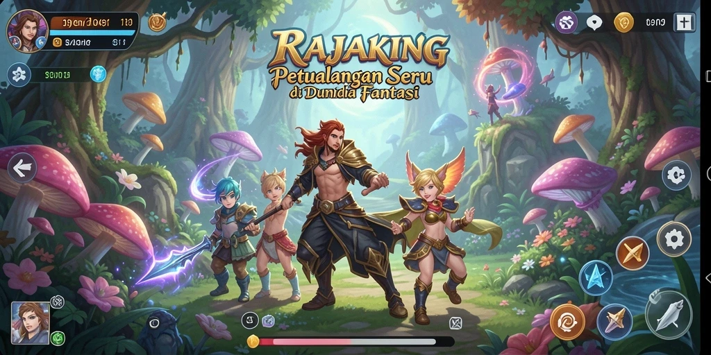 Tampilan gameplay seru dengan grafis menakjubkan.