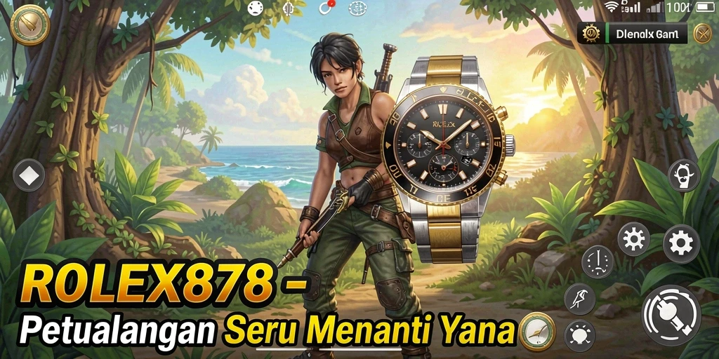 Screenshot gameplay ROLEX878 menampilkan petualangan yang mendebarkan di dunia yang menawan.