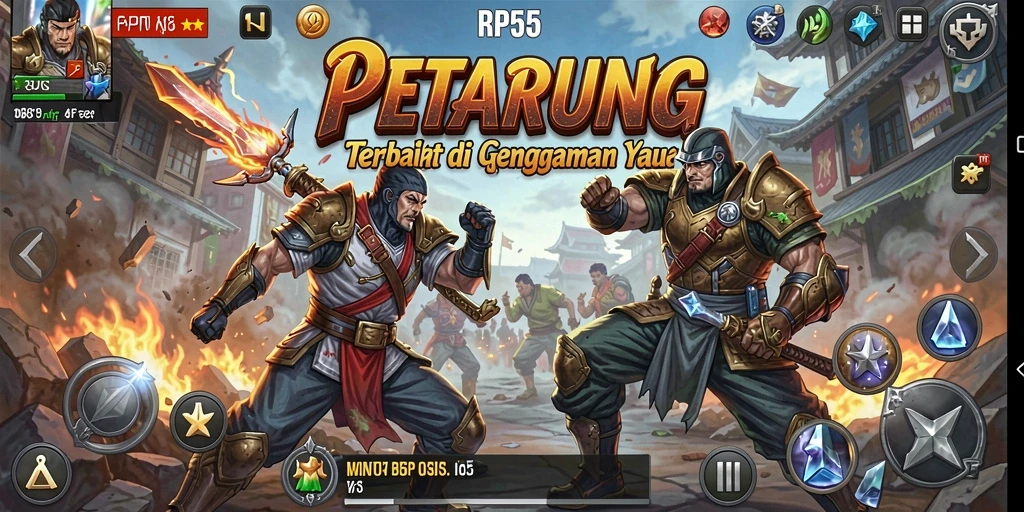 Tampilan aksi mendebarkan dalam gameplay RP55 yang menarik.
