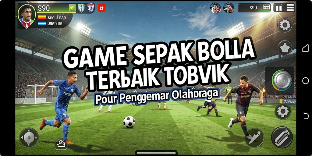 Tampilan gameplay S80 yang penuh aksi dan strategi sepak bola.
