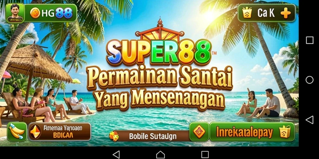 Screenshot gameplay SUPER88 menampilkan aksi permainan santai yang menyenangkan.