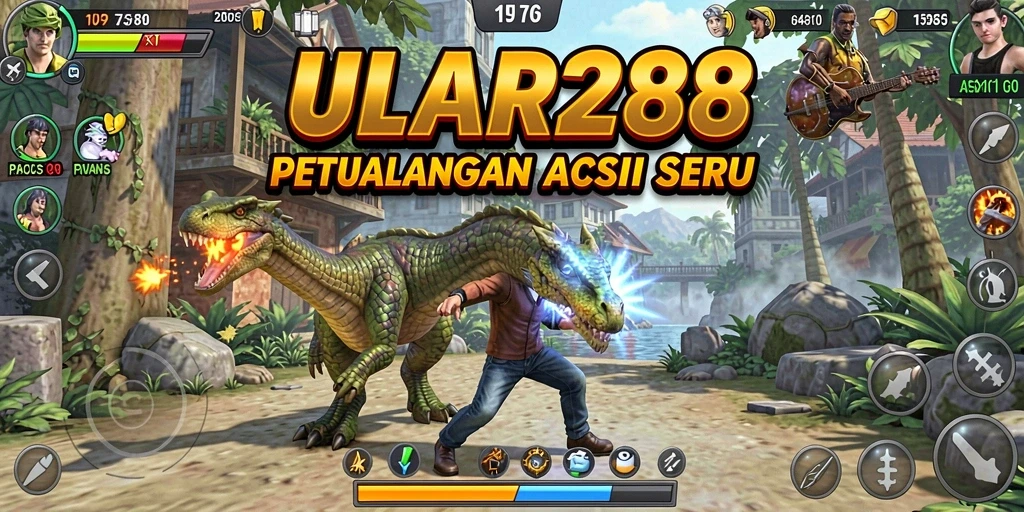 Tampilan aksi mendebarkan dalam gameplay ULAR288 yang memikat.