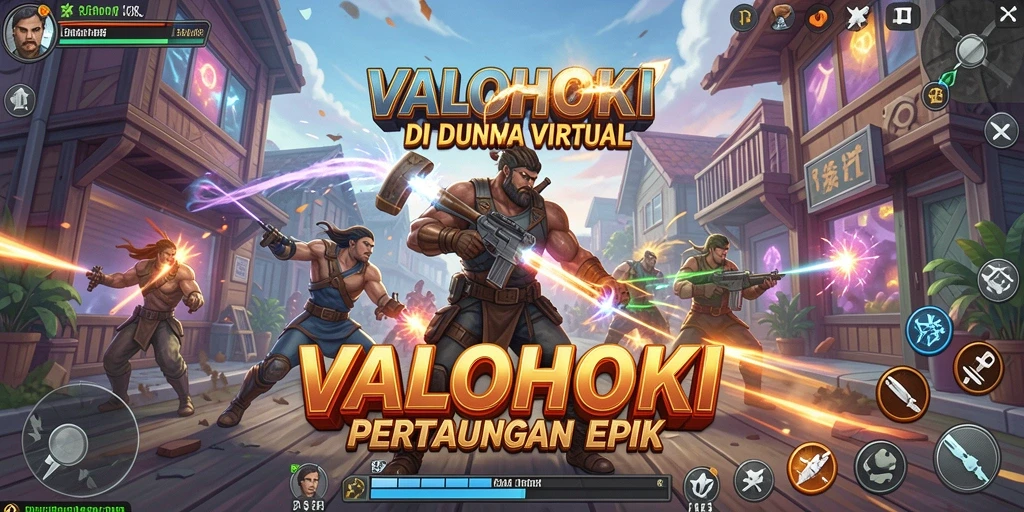 Gameplay seru dari pertarungan epik di VALOHOKI.
