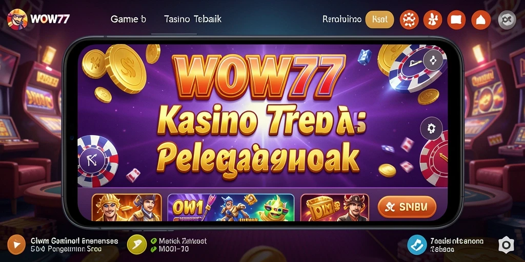 Tampilan gameplay WOW77 yang mendebarkan dan penuh warna.