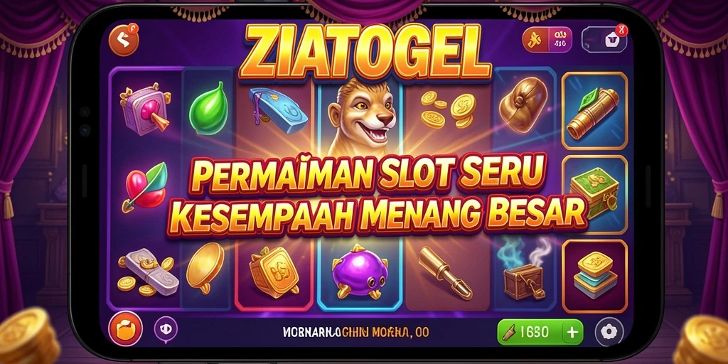 Tampilan menarik pada gameplay ZIATOGEL yang memukau.